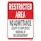 Signmission Safety Sign, 12 in Height, Aluminum, 24756 A-1218-24756 - alternate 1